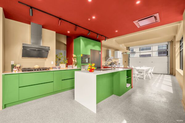 Interior of Langley appliance showroom featuring modern kitchen appliances on display